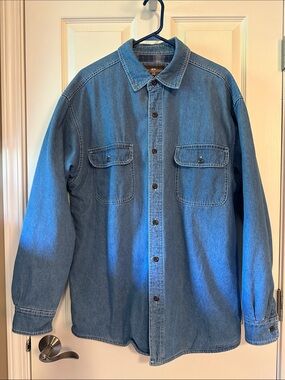 Vintage Levi's Light Blue Denim Shirt Jacket